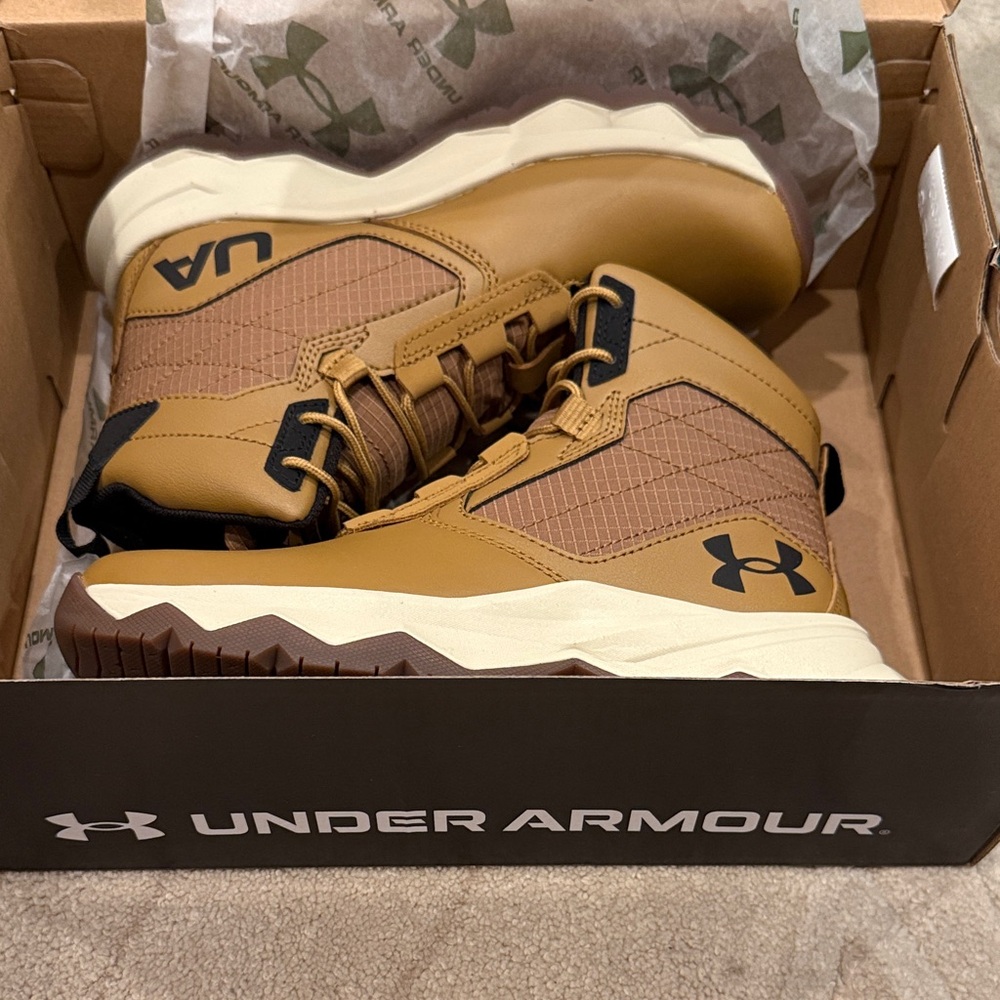 Under Armour Men's Brown High-Top Sneakers